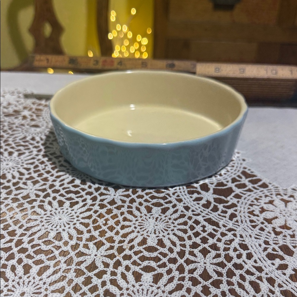 Flash sale🔥💥Blue and Cream Ceramic baking dish!